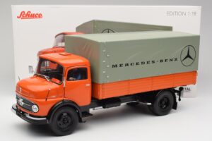 Mercedes L911 Orange Schuco 1:18 450044700 Metal — billede 8 af 8