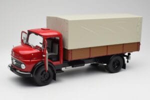 Mercedes L 911 Rød Schuco 1:18 450016400 Metal — billede 2 af 8