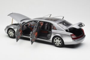 Maybach 62 LWB Himalaya Sølv Dealer Edition AUTOart 1:18 B66962178 Metal — billede 5 af 8