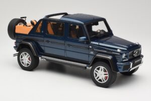 Mercedes Maybach G650 Landaulet Mørkeblå GT Spirit 1:18 GT174 Resin — billede 4 af 6