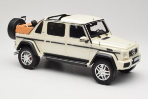 Mercedes Maybach G650 Landaulet W463 Hvid Schuco 1:18 450017800 Metal — billede 4 af 6