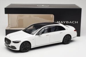 Mercedes Maybach S 680 X223 Diamond White Norev 1:18 B66960666 Metal — billede 8 af 8