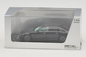 Mercedes Maybach S-Class W223 Brabus S850 Masterpiece Obsidian Black Almost Real 1:64 660101001 Metal — billede 7 af 7
