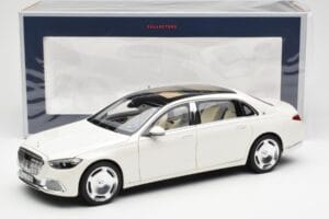 Mercedes Maybach S680 4Matic X223 Diamond Hvid Norev 1:18 183918 Metal — billede 8 af 8