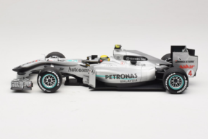 Mercedes MGP W01 #4 N. Rosberg Mercedes GP 2010 Minichamps 1:18 110100004 Metal — billede 3 af 7