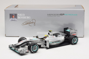 Mercedes MGP W01 #4 N. Rosberg Mercedes GP 2010 Minichamps 1:18 110100004 Metal — billede 7 af 7
