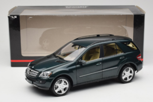 Mercedes ML W164 Green Metallic Minichamps 1:18 150034502 Metal — billede 8 af 8