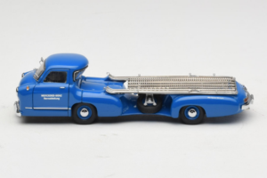 Mercedes Renntransporter Blue Wonder CMC 1:43 M-036K Metal — billede 4 af 8