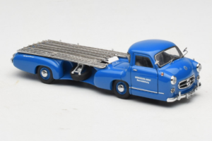 Mercedes Renntransporter Blue Wonder CMC 1:43 M-036K Metal — billede 6 af 8