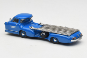 Mercedes Renntransporter Blue Wonder CMC 1:43 M-036K Metal — billede 7 af 8