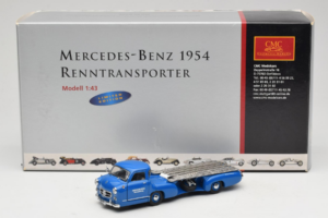 Mercedes Renntransporter Blue Wonder CMC 1:43 M-036K Metal — billede 8 af 8