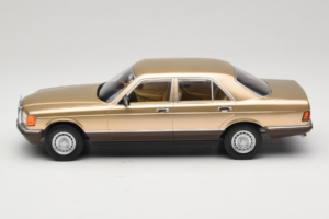 Mercedes S-Class W126 Metallic Beige MCG 1:18 MCG18548 Metal — billede 3 af 6