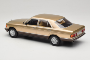 Mercedes S-Class W126 Metallic Beige MCG 1:18 MCG18548 Metal — billede 5 af 6