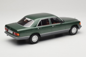 Mercedes S-Class W126 Metallic Green MCG 1:18 MCG18549 Metal — billede 2 af 6