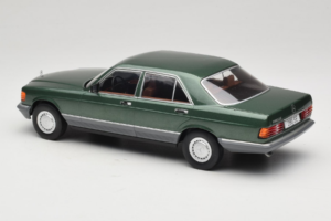 Mercedes S-Class W126 Metallic Green MCG 1:18 MCG18549 Metal — billede 5 af 6
