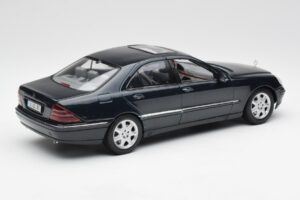 Mercedes S-Class W220 Blå Maisto 1:18 56051 Metal — billede 3 af 8