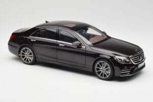 Mercedes S-Class W222 AMG Line Ruby Sort Metallic Norev 1:18 183483 Metal — billede 6 af 8