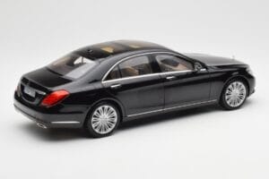 Mercedes S-Class W222 Sort Metallic Norev 1:18 183480 Metal — billede 3 af 8