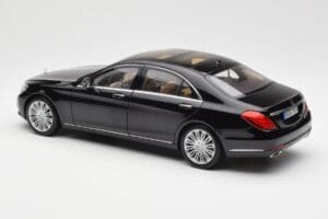 Mercedes S-Class W222 Sort Metallic Norev 1:18 183480 Metal — billede 7 af 8