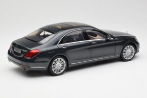 Mercedes S-Class W222 Blå Antracit Metallic Norev 1:18 B66960157 Metal — billede 3 af 8
