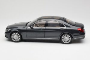 Mercedes S-Class W222 Blå Antracit Metallic Norev 1:18 B66960157 Metal — billede 4 af 8