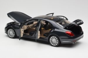 Mercedes S-Class W222 Blå Antracit Metallic Norev 1:18 B66960157 Metal — billede 5 af 8