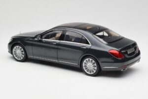 Mercedes S-Class W222 Blå Antracit Metallic Norev 1:18 B66960157 Metal — billede 7 af 8