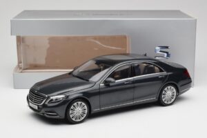 Mercedes S-Class W222 Blå Antracit Metallic Norev 1:18 B66960157 Metal — billede 8 af 8