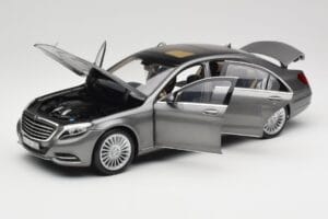 Mercedes S-Class W222 Grey Metallic Norev 1:18 183481 Metal — billede 2 af 8