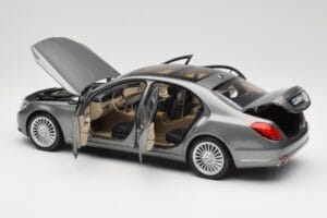 Mercedes S-Class W222 Grey Metallic Norev 1:18 183481 Metal — billede 5 af 8