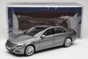 Mercedes S-Class W222 Grey Metallic Norev 1:18 183481 Metal — billede 8 af 8