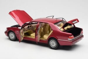 Mercedes S500 W140 Rød Metallic Norev 1:18 183579 Metal — billede 5 af 8
