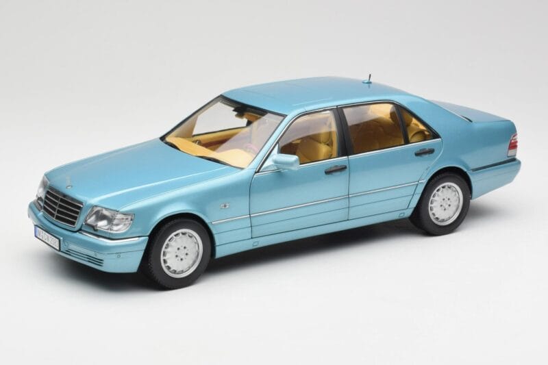 Mercedes S500 W140 Turkis Metallic Norev 1:18 183561 Metal