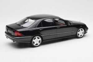 Mercedes AMG S55 W220 Sort Otto 1:18 OT832 Resin — billede 2 af 6