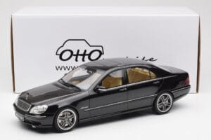 Mercedes AMG S65 W220 Sort Otto 1:18 OT846 Resin — billede 6 af 6