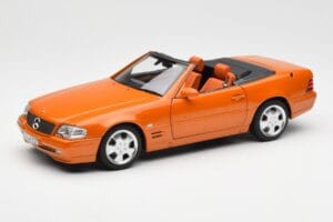 Mercedes SL 500 R129 Orange Metallic Norev 1:18 183752 Metal