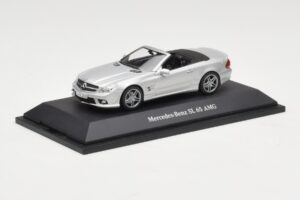 Mercedes SL 65 AMG R230 Sølv Minichamps 1:43 B66960601 Metal — billede 2 af 4