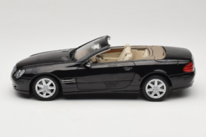 Mercedes SL R129 Sort Minichamps 1:18 B66962171 Metal — billede 5 af 11