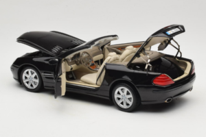 Mercedes SL R129 Sort Minichamps 1:18 B66962171 Metal — billede 6 af 11