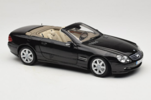 Mercedes SL R129 Sort Minichamps 1:18 B66962171 Metal — billede 8 af 11