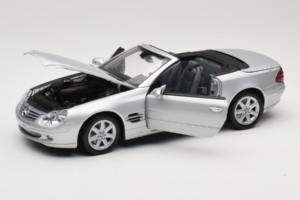 Mercedes SL R129 Sølv Minichamps 1:18 B66962133 Metal — billede 2 af 10