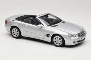 Mercedes SL R129 Sølv Minichamps 1:18 B66962133 Metal — billede 8 af 10