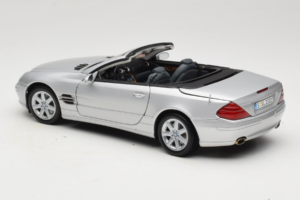 Mercedes SL R129 Sølv Minichamps 1:18 B66962133 Metal — billede 9 af 10