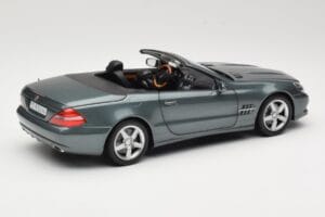 Mercedes SL R230 Amiant Green Minichamps 1:18 B66962389 Metal — billede 3 af 8