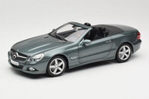 Mercedes SL R230 Amiant Green Minichamps 1:18 B66962389 Metal