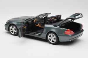Mercedes SL R230 Amiant Green Minichamps 1:18 B66962389 Metal — billede 5 af 8