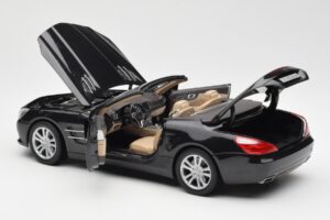 Mercedes SL R231 Magnetite Sort Metallic Norev 1:18 B66960107 Metal — billede 6 af 9