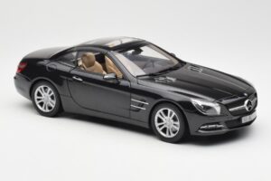 Mercedes SL R231 Magnetite Sort Metallic Norev 1:18 B66960107 Metal — billede 7 af 9