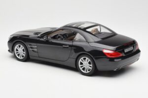 Mercedes SL R231 Magnetite Sort Metallic Norev 1:18 B66960107 Metal — billede 8 af 9