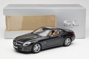 Mercedes SL R231 Magnetite Sort Metallic Norev 1:18 B66960107 Metal — billede 9 af 9